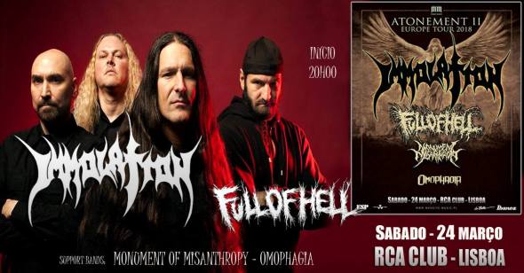 24 Immolation Lisboa